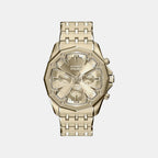Stinger Men Quartz Gold Dial Chronograph Stainless Steel Watch DZ4707
