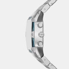 Spiked Men Quartz Blue Dial Chronograph Stainless Steel Watch DZ4725
