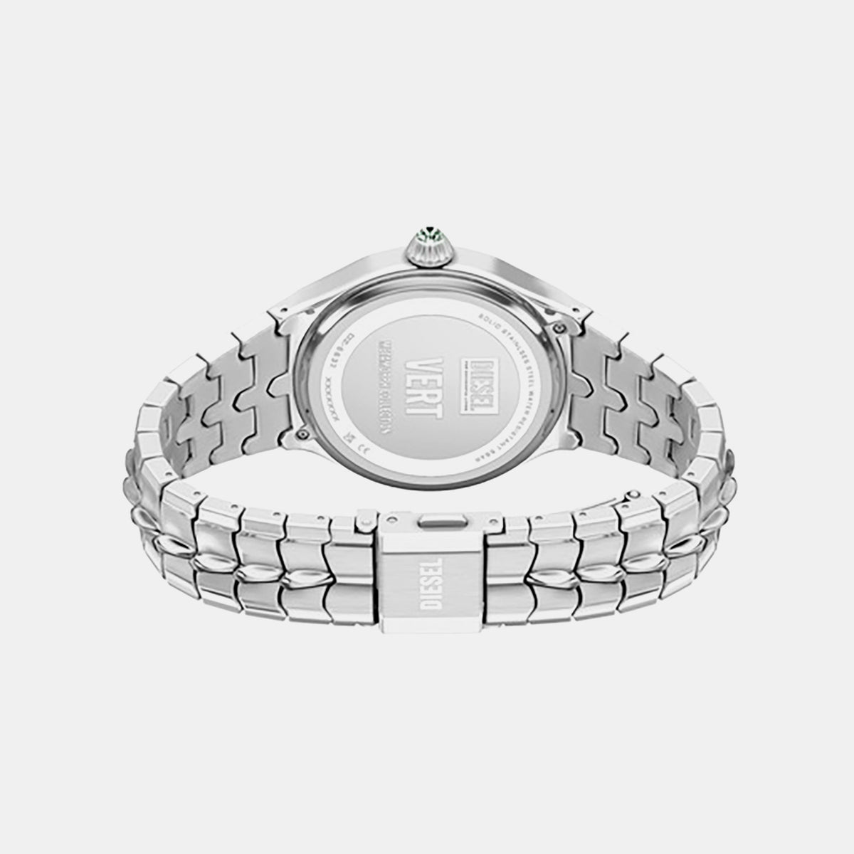 Vert Women Quartz Green Dial Analog Stainless Steel Watch DZ5632