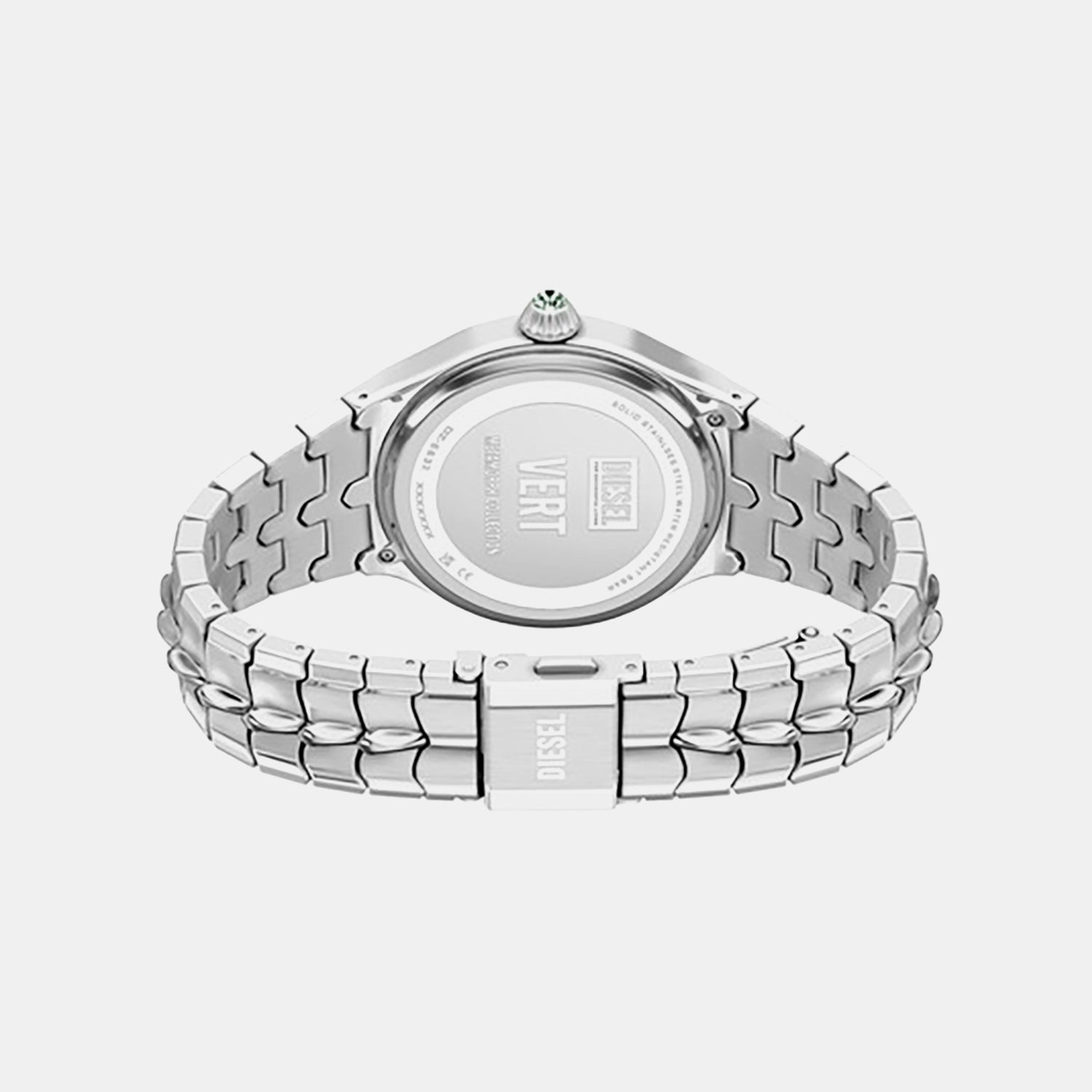 Mini Vert Women Quartz Green Dial Analog Stainless Steel Watch DZ5632