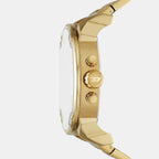 Mr. Daddy 2.0 Men Automatic Gold Dial Chronograph Stainless Steel Watch DZ7479