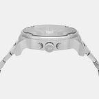 Mr. Daddy 2.0 Men Quartz White Dial Chronograph Leather Watch DZ7482