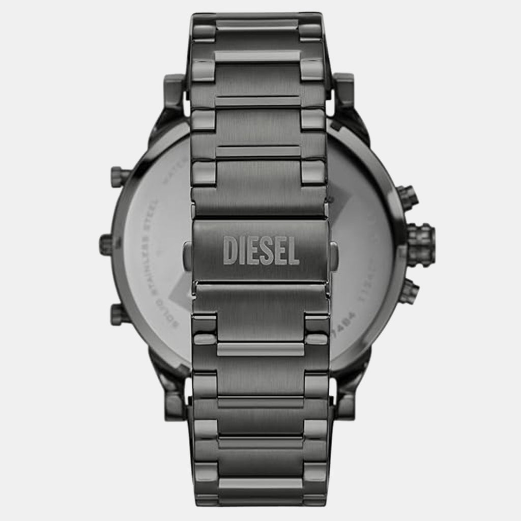 Mr. Daddy Men Quartz Grey Dial Chronograph Stainless Steel Watch DZ7484