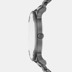 Mr. Daddy Slim Men Quartz Grey Dial Analog Stainless Steel Watch DZ7487