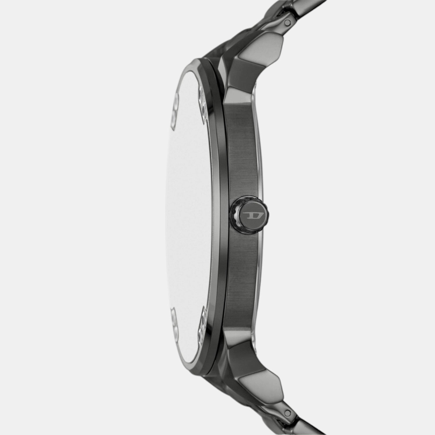 Mr. Daddy Slim Men Quartz Two Tone Dial Analog Stainless Steel Watch DZ7488