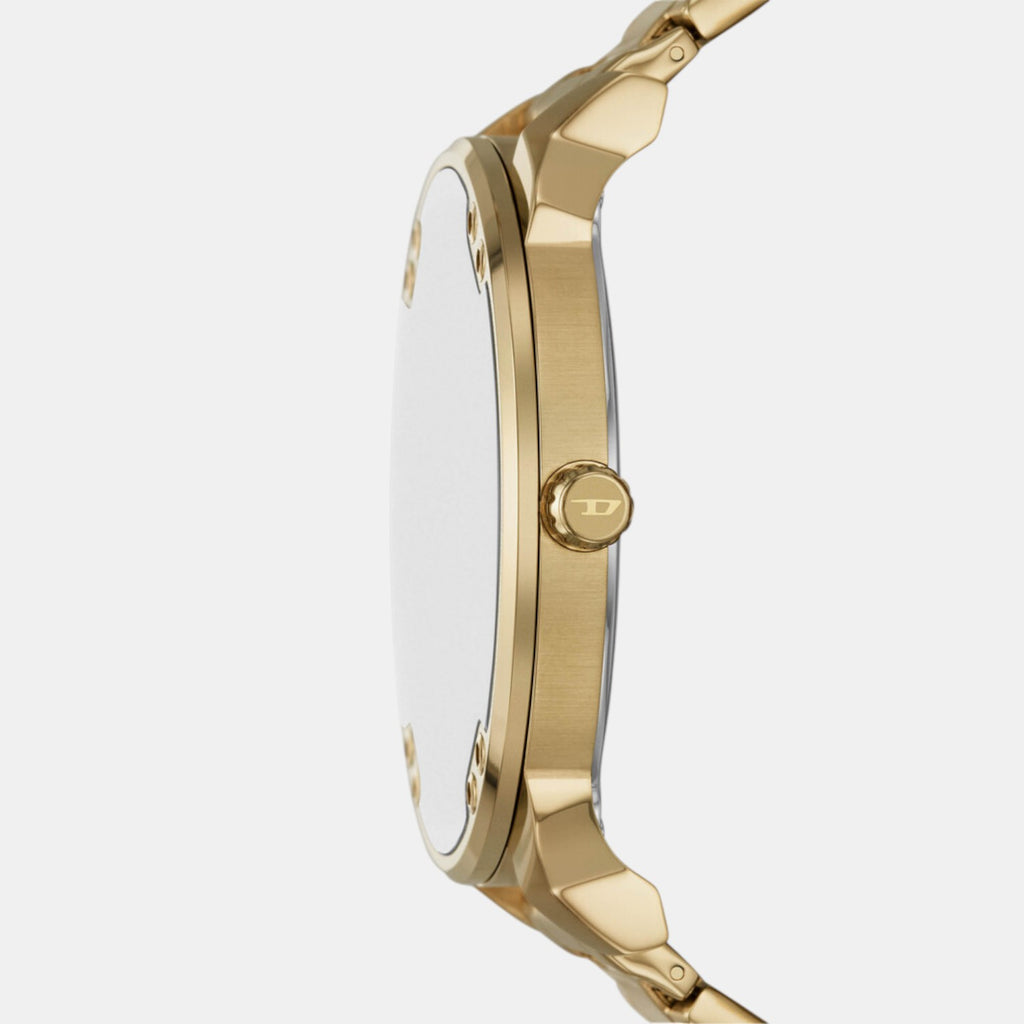 Mr. Daddy Slim Men Quartz Two Tone Dial Analog Stainless Steel Watch DZ7490