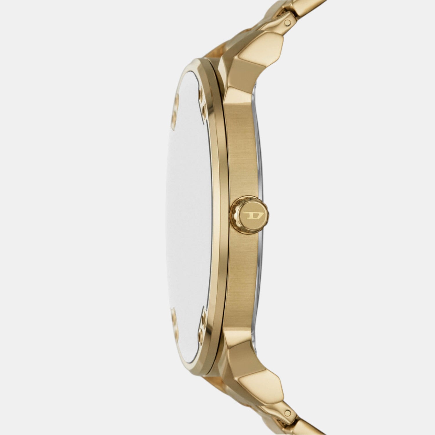 Mr. Daddy Slim Men Quartz Two Tone Dial Analog Stainless Steel Watch DZ7490