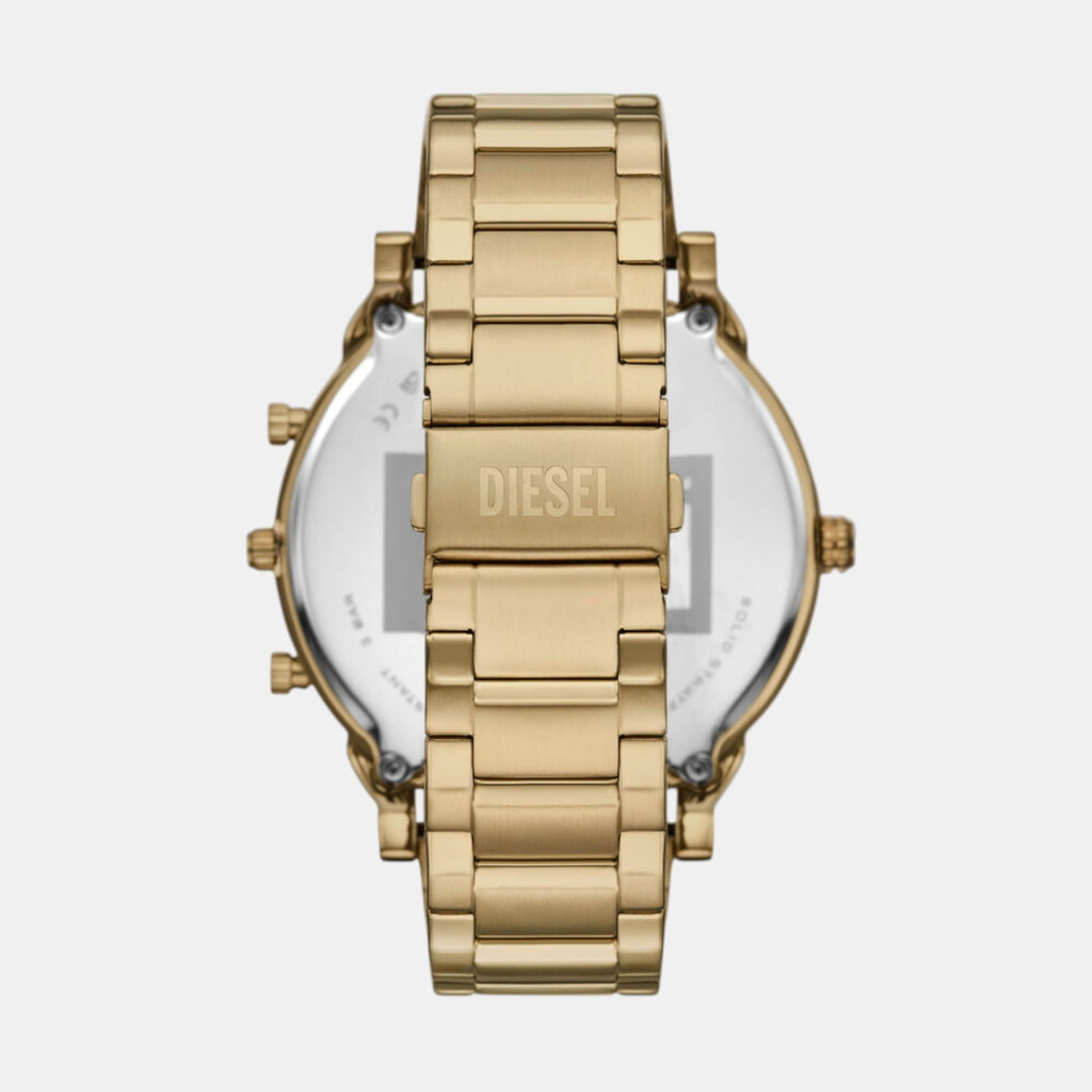 Mr. Daddy Slim Men Quartz Two Tone Dial Analog Stainless Steel Watch DZ7490