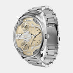 Mr. Daddy Men Quartz Gold Dial Chronograph Stainless Steel Watch DZ7495