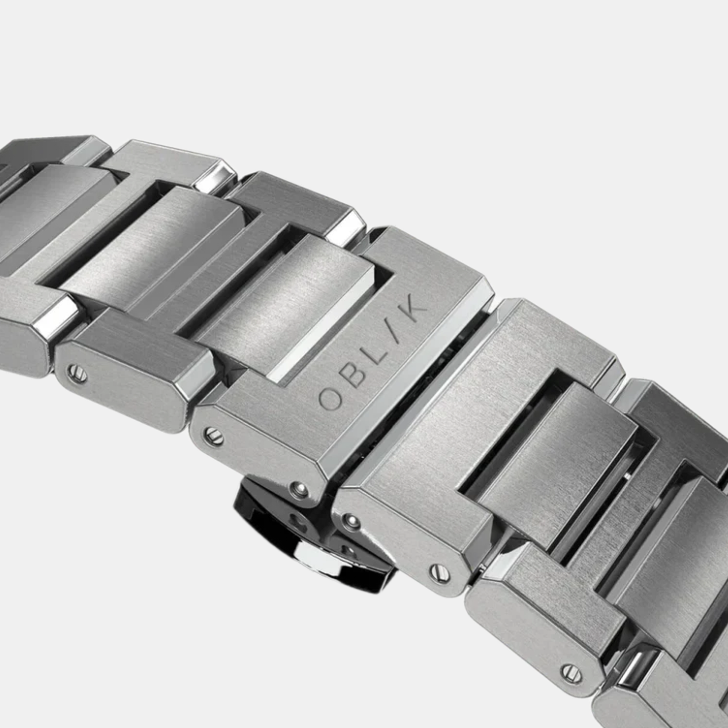 Delta Men Quartz Two Tone Dial Chronograph Stainless Steel Watch