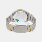 Edifice Men Quartz Black Dial Analog Stainless Steel Watch ED383