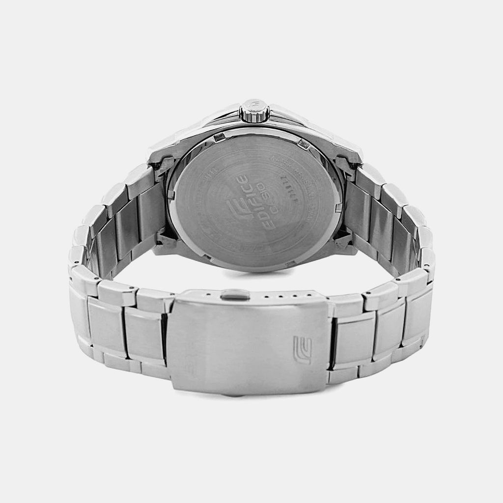 Edifice Men Quartz Black Dial Chronograph Stainless Steel Watch ED420