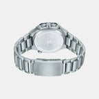 Edifice Men Quartz Black Dial Analog-Digital Stainless Steel Watch ED493