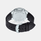 Edifice Men Quartz Black Dial Chronograph Stainless Steel Watch ED553