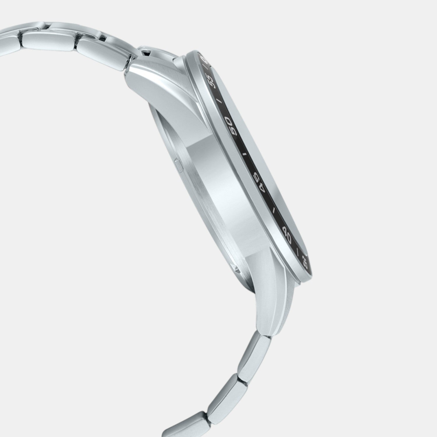 Edifice Men Quartz Black Dial Analog Stainless Steel Watch ED554