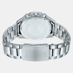 Edifice Men Quartz Black Dial Analog Stainless Steel Watch ED554