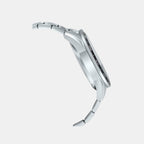 Edifice Men Quartz White Dial Chronograph Stainless Steel Watch ED556