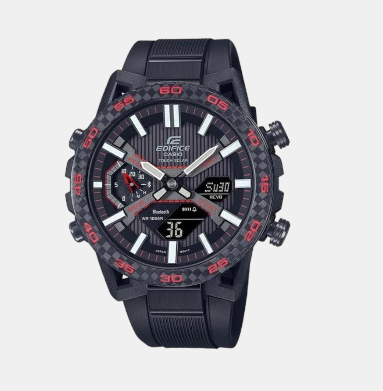 Edifice Male Analog-Digital Resin Watch ED563