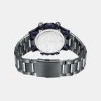 G-Shock Men Quartz Grey Dial Analog-Digital Stainless Steel Watch ED565