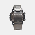 Edifice Men Quartz Black Dial Analog-Digital Stainless Steel Watch ED565