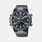 Edifice Men Quartz Grey Dial Analog-Digital Stainless Steel Watch ED565