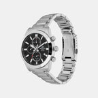 Edifice Men Quartz Black Dial Chronograph Stainless Steel Watch ED580