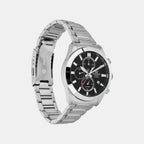 Edifice Men Quartz Black Dial Chronograph Stainless Steel Watch ED580