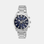 Edifice Men Quartz Blue Dial Chronograph Stainless Steel Watch ED581
