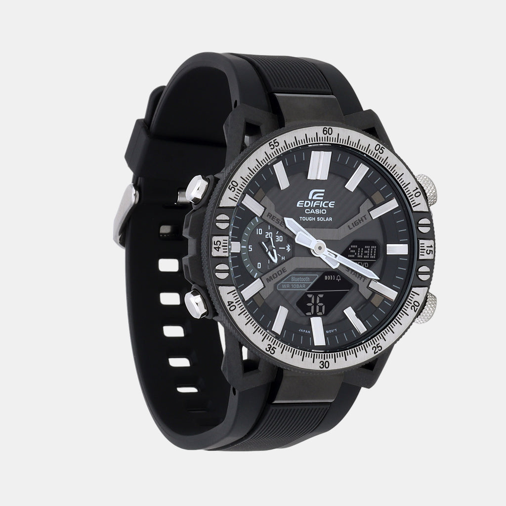 Casio Carbon Round watch