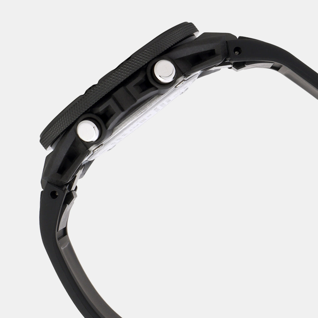 Casio Men Round Black watch