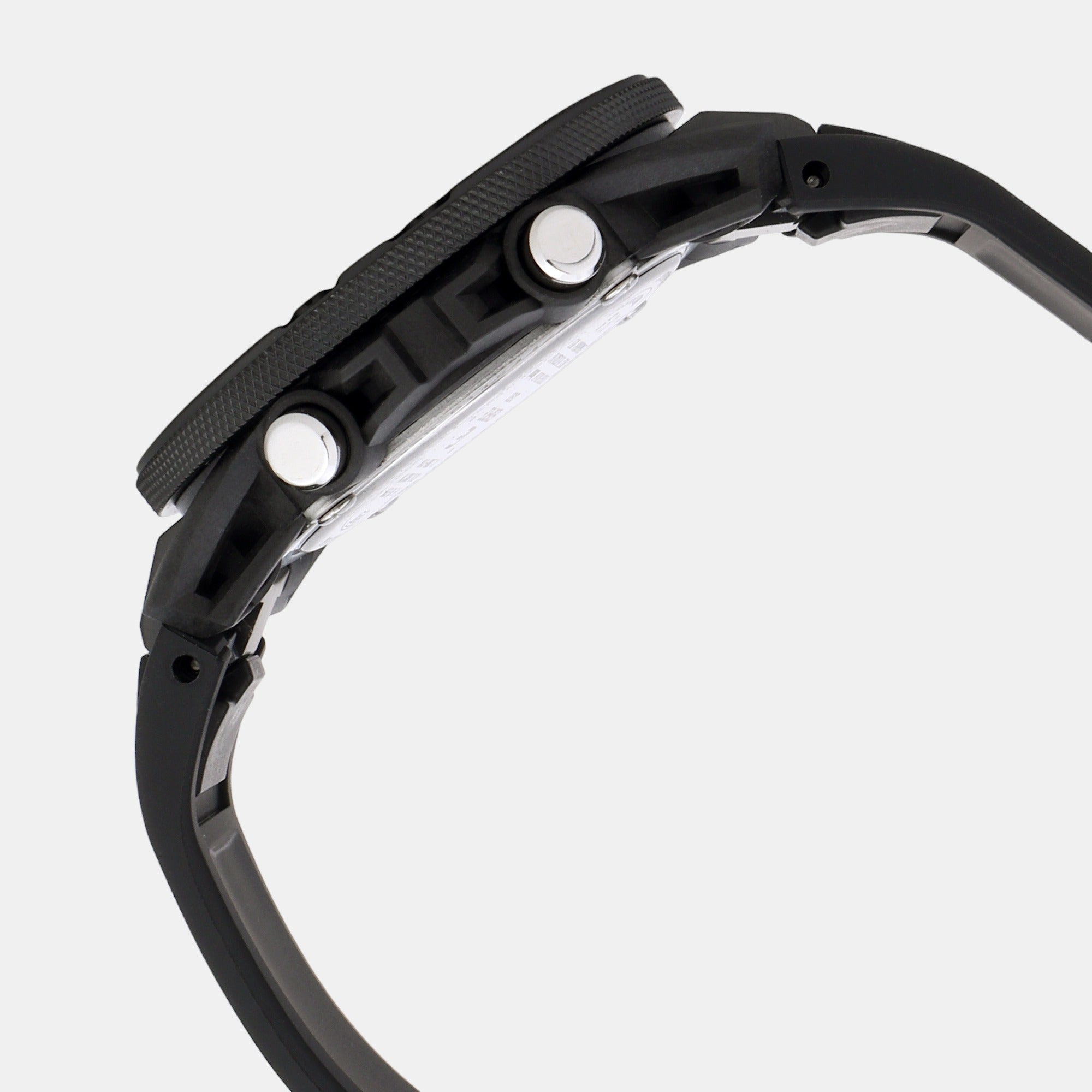 Casio Men Round Black watch