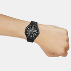 Edifice Men Quartz Black Dial Analog-Digital Stainless Steel Watch ED589