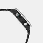 Edifice Men Quartz Black Dial Analog-Digital Stainless Steel Watch ED590