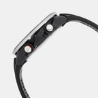 Edifice Men Quartz Black Dial Analog-Digital Resin Watch ED591