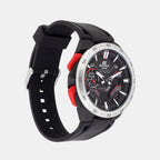 Edifice Men Quartz Black Dial Analog-Digital Resin Watch ED591