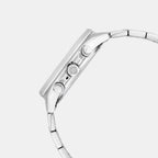 Edifice Men Quartz Black Dial Analog Stainless Steel Watch ED596