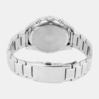 Edifice Men Quartz Black Dial Analog Stainless Steel Watch ED596