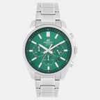 Edifice Men Quartz Green Dial Chronograph Stainless Steel Watch ED598