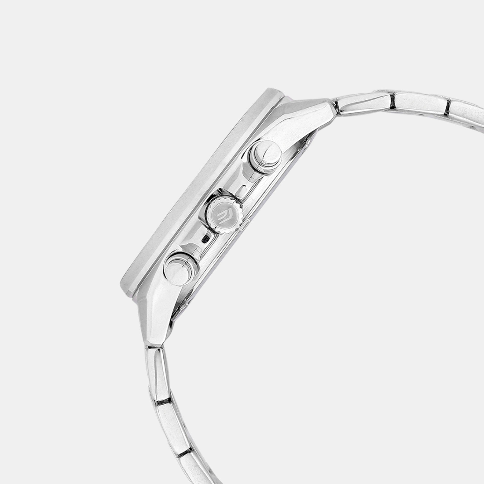 Edifice Men Quartz Green Dial Chronograph Stainless Steel Watch ED598