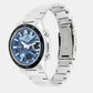 Edifice Men Quartz Blue Dial Analog-Digital Stainless Steel Watch ED599