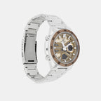 Edifice Men Quartz Brown Dial Analog-Digital Stainless Steel Watch ED600