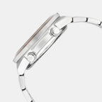 Edifice Men Quartz Brown Dial Analog-Digital Stainless Steel Watch ED600