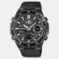 Edifice Men Quartz Black Dial Analog-Digital Stainless Steel Watch ED601