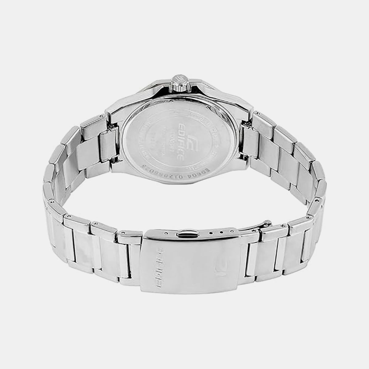 Edifice Men Quartz Blue Dial Analog Stainless Steel Watch ED604