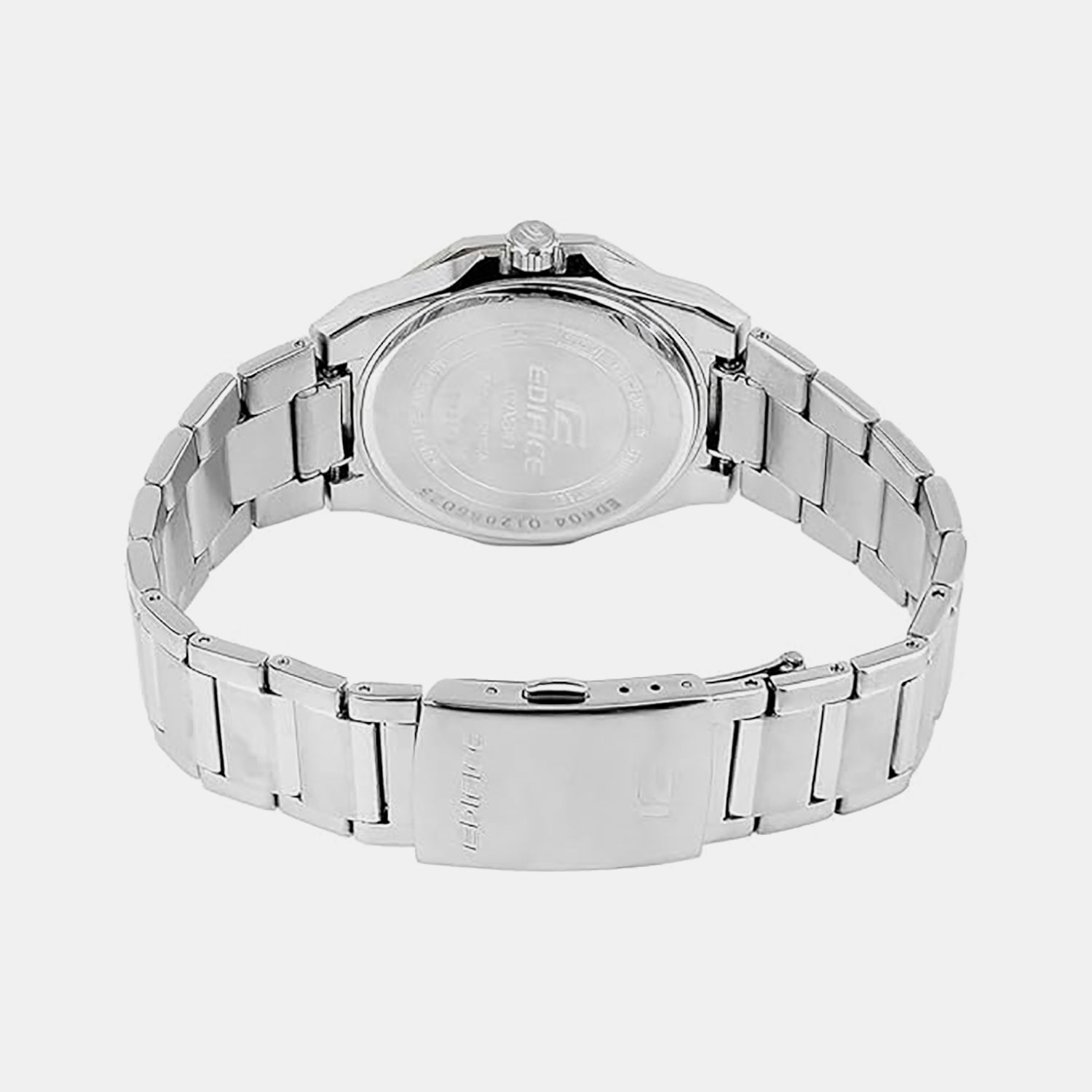 Edifice Men Quartz Turquoise Blue Dial Analog Stainless Steel Watch ED604