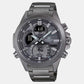 Edifice Men Quartz Grey Dial Analog-Digital Resin Watch ED605