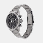 Edifice Men Quartz Grey Dial Analog-Digital Resin Watch ED605