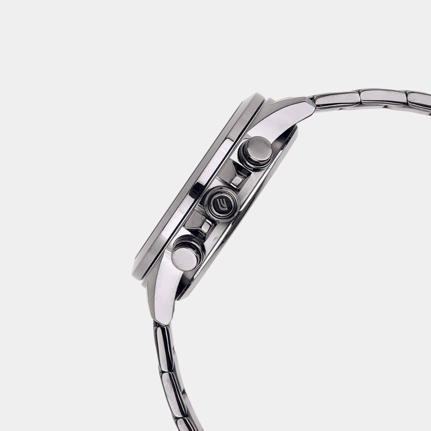 Edifice Men Quartz Grey Dial Analog-Digital Resin Watch ED605