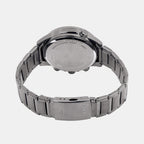 Edifice Men Quartz Grey Dial Analog-Digital Resin Watch ED605