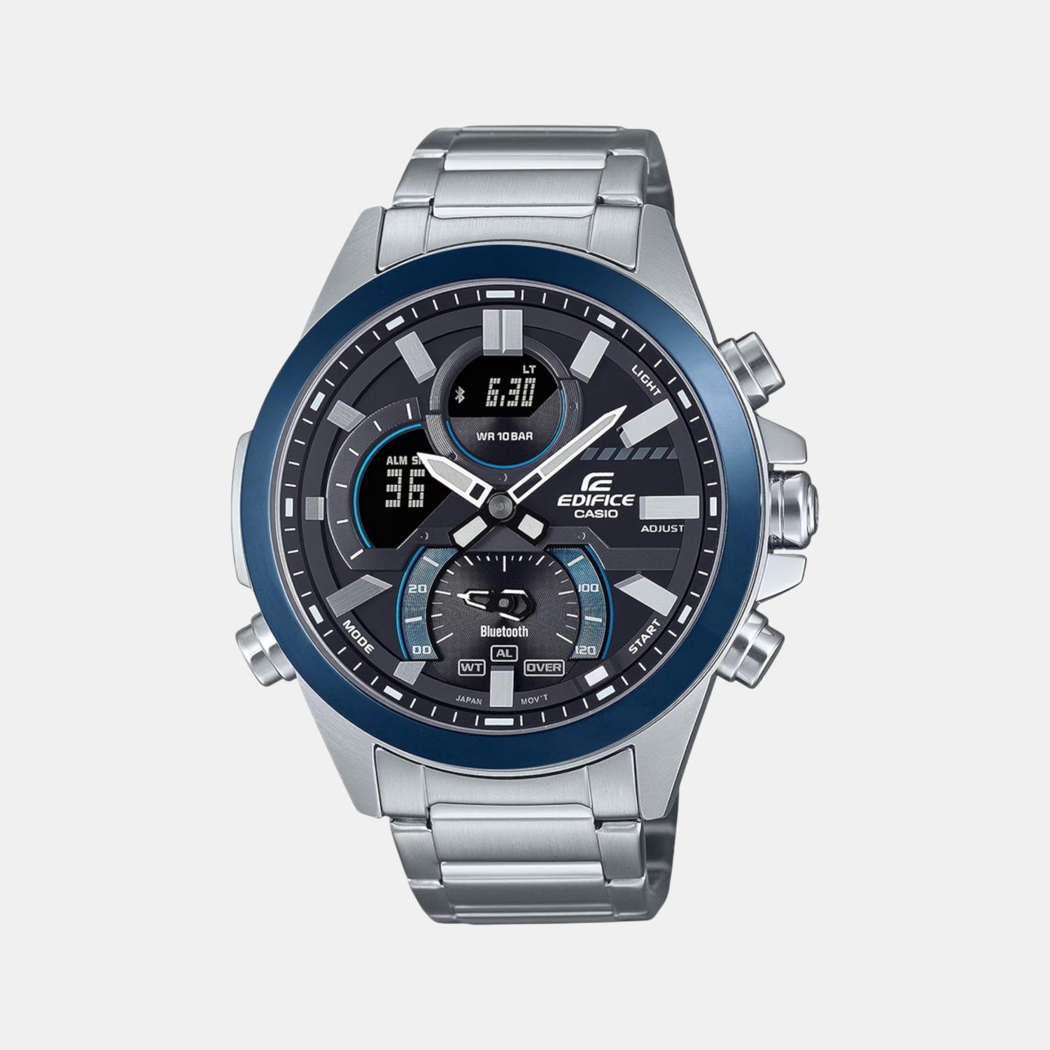 Edifice Men Quartz Black Dial Chronograph Resin Watch ED606